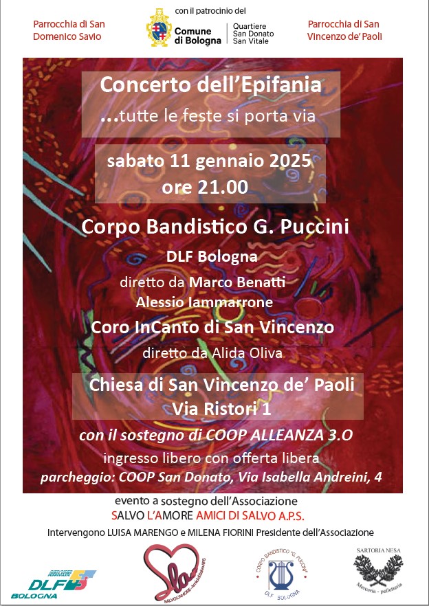 Concerto dell'Epifania 11/1/2025 ore 21.00